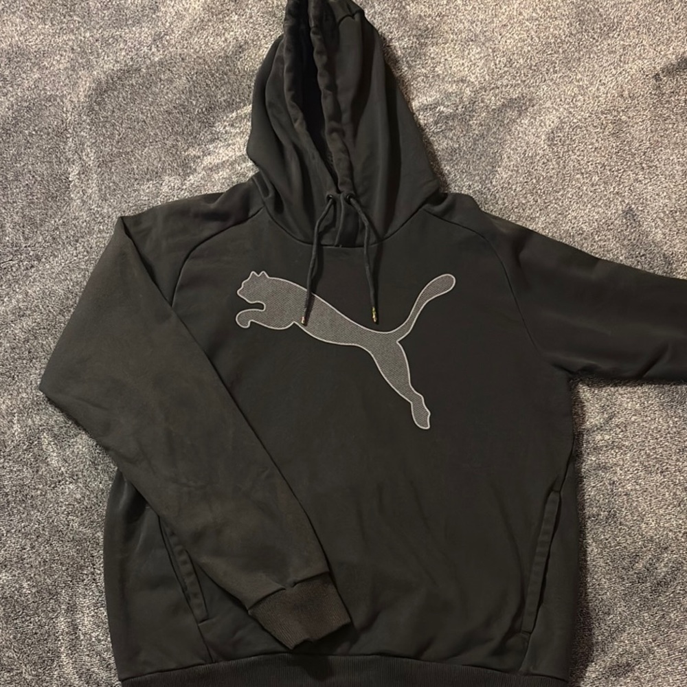 Puma Men's Black Hoodie